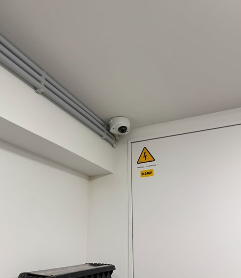 Caméra de surveillance en intérieur